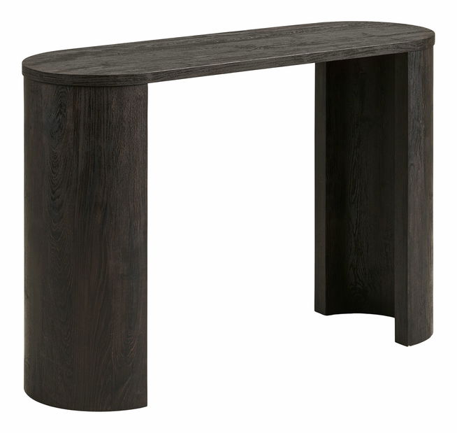 Konzolový stolek Bralena (tmavě hnědá)