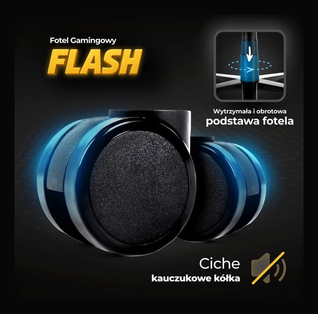 Herní křeslo Fomentan (černá)