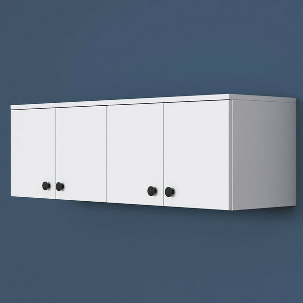 Kuchyňská horní skříňka Eano (bílá)