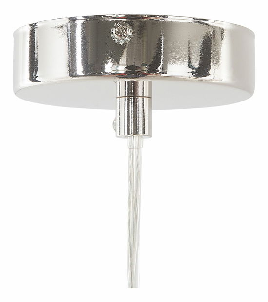 Závěsná lampa Petare (stříbrná)