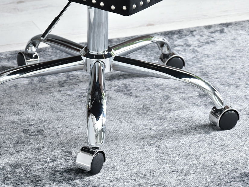 Židle Sonia (černá + chromová)