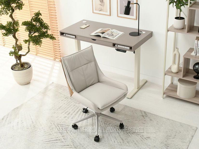 Židle Lola (dub šedý + šedá)