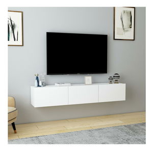 TV stolek/skříňka Dereba (bílá)