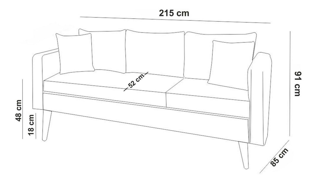 Sedací souprava Sanfrisco TKM (antracit)