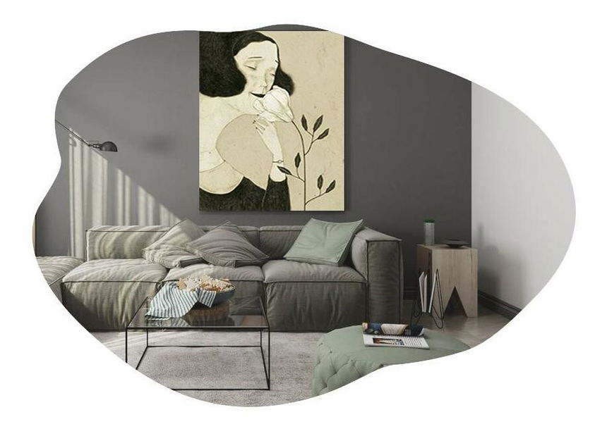 Zrcadlo Muledy (černá)