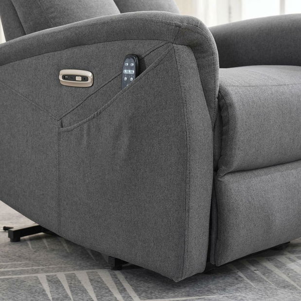 Polohovací křeslo Tesalureza (šedá)