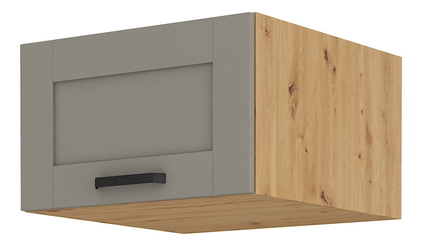 Horní kuchyňská skříňka Lucid WH 60 NAGU 36 1 F (dub artisan + claygrey)