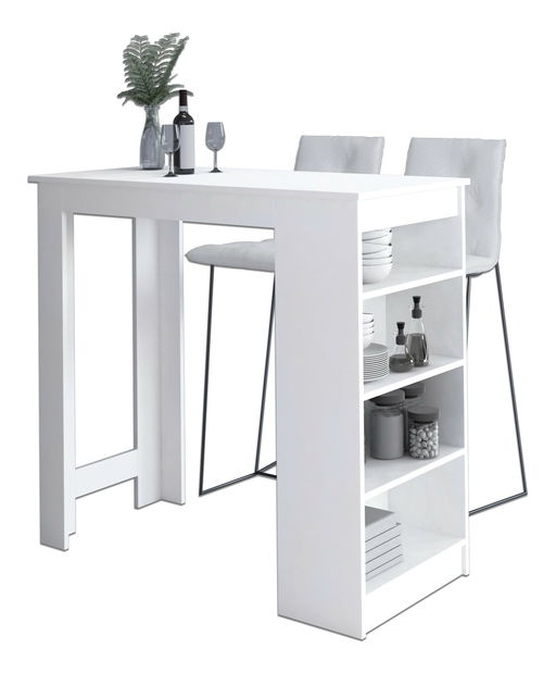 Barový stůl Hamza (bílá)