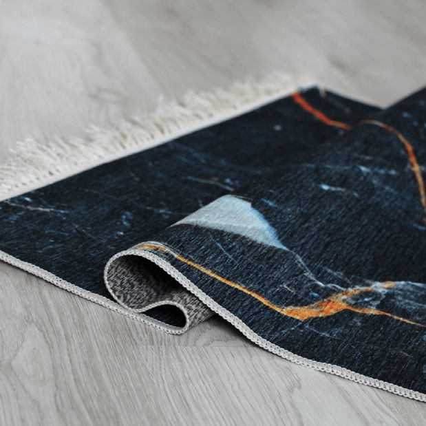 Koberec 120x180 Roven Typ 1 (černý mramor)