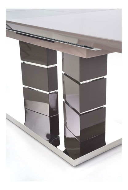 Jídelní stůl Gera (pro 6 až 8 osob) (popelavá + tmavý popel)