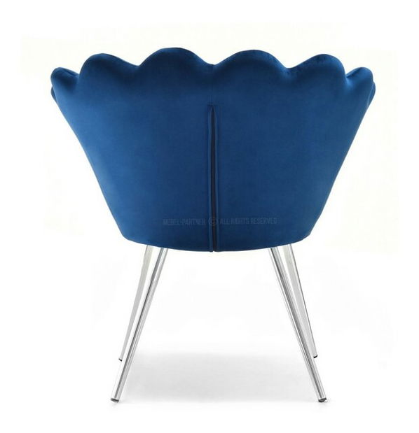 Křeslo Lasair (námořnická + černá)