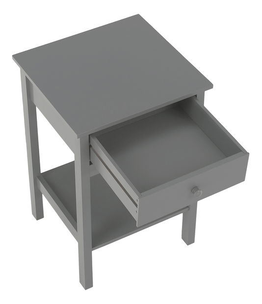 Noční stolek Meilani (šedá)