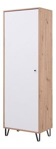 Šatní skříň Bonny BL17 (dub artisan + bílá matná)