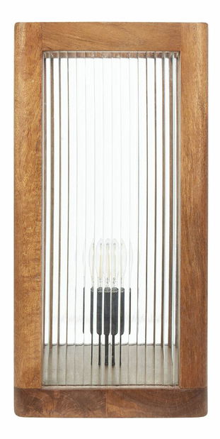 Stolní lampa Kolza (světlé dřevo)