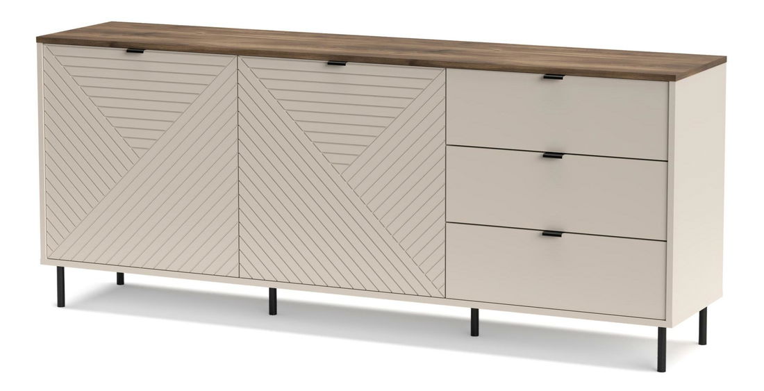 Komoda Eliminados (kašmír + dub castello)