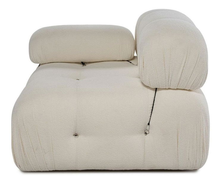 Křeslo Bubel (bílá) (L)