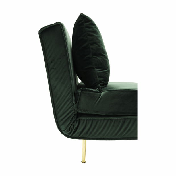 Rozkládací křeslo Milla (zelená)