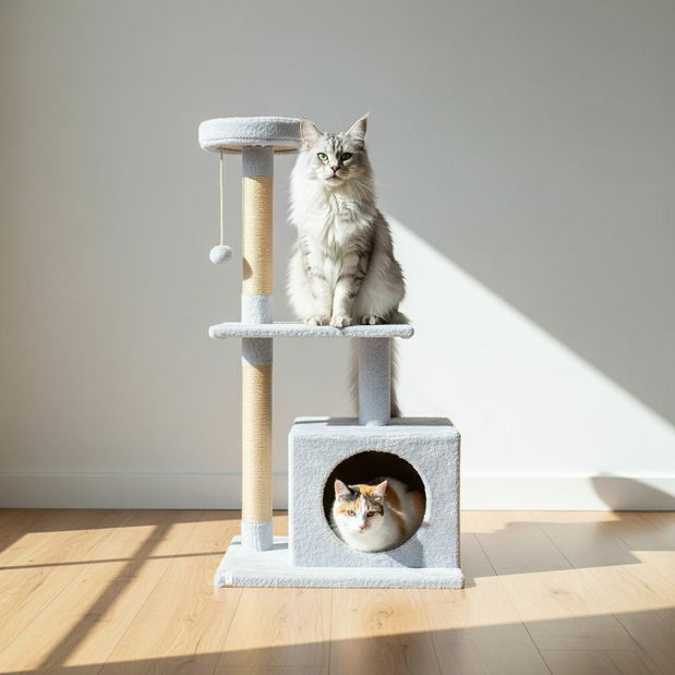 Škrabadlo pro kočky Liri (béžová)