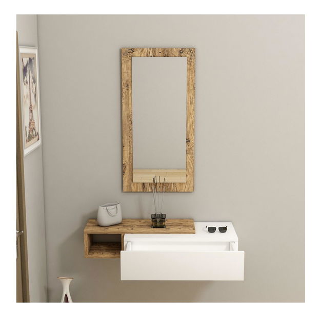 Police Sepona (bílá + borovice atlantická)