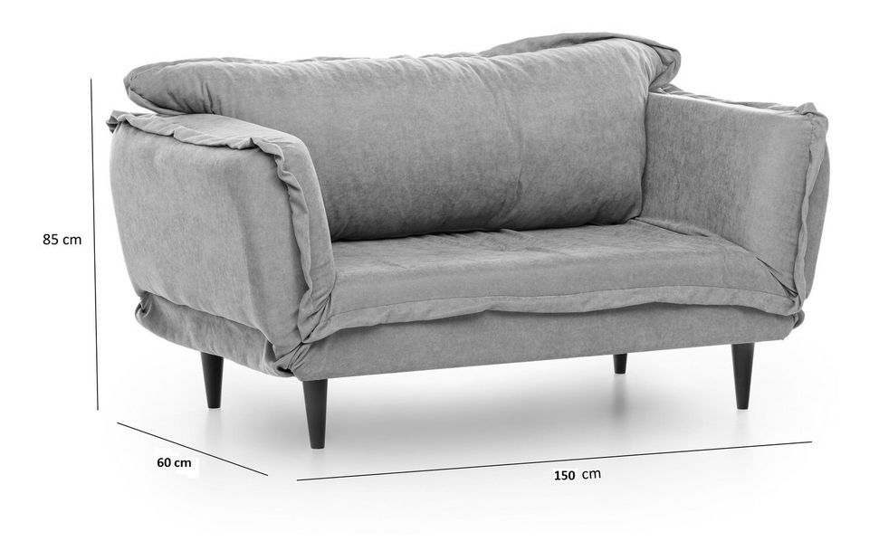 Pohovka dvousedačka Viper (Béžová)