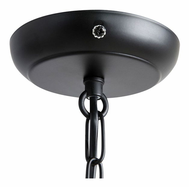 Závěsná lampa Carison (černá)