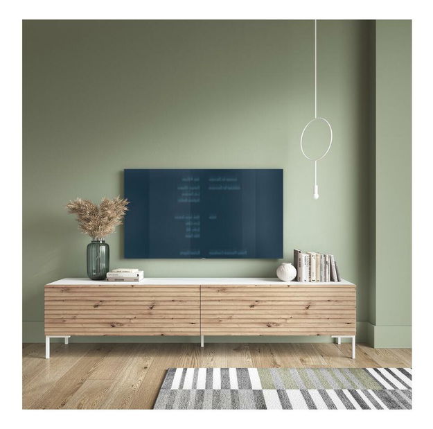 TV skříňka/stolek Lamellito 140 (bílá)