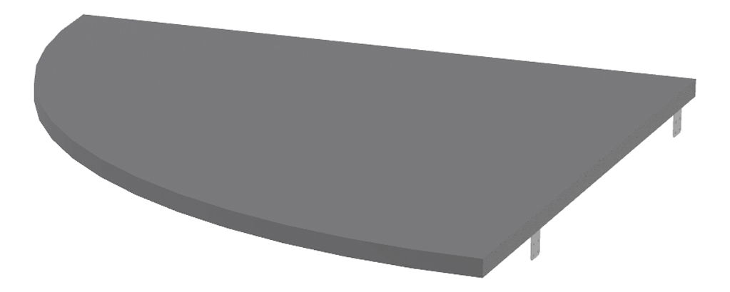 Roh ke PC stolu Hamila NEW TYP 13 (grafit)