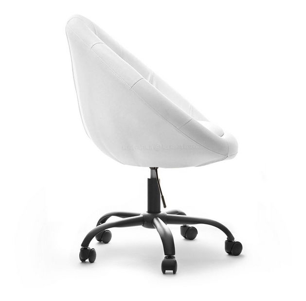 Křeslo Lush 4 (bílá + černá)