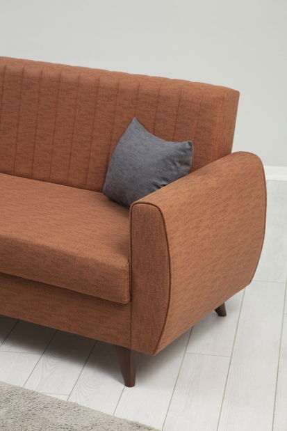 Pohovka třísedačka Acrux (cihlová)