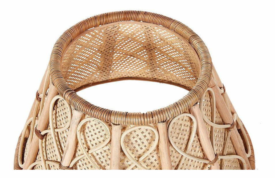 Ratanový kryt na stojan vánočního stromku ⌀ 50 cm Angeline (přírodní)