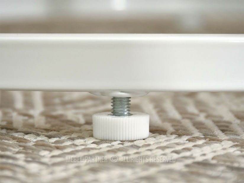 Konferenční stolek Klara (sonoma + bílá)