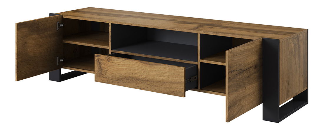 TV stolek Empire (wotan + antracit) *výprodej