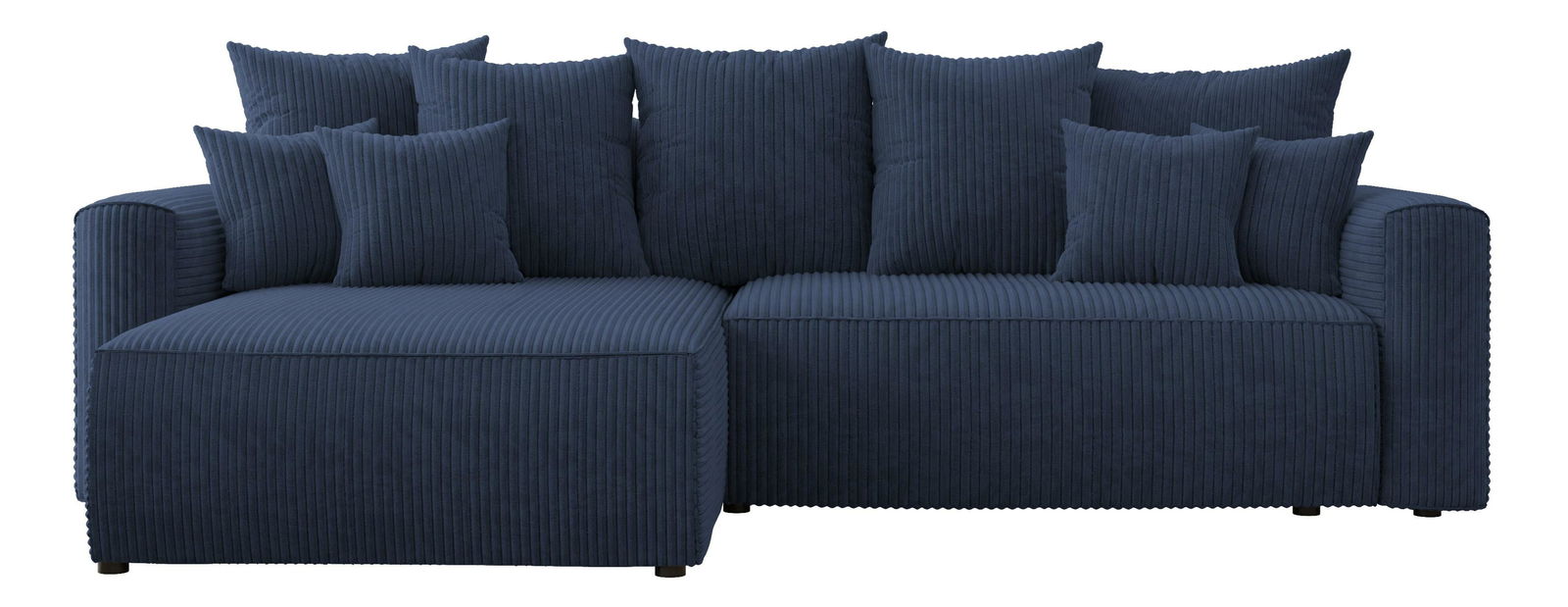 Rohová sedačka Baria (L) (tmavě modrá)