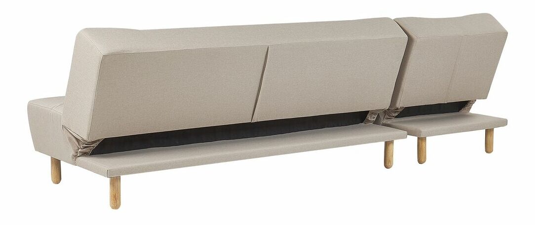 Rohová sedací souprava APPIN (béžová) (L)