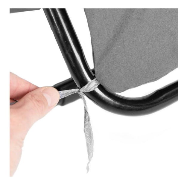 Polštář na zahradní lehátko Gotica (šedá)