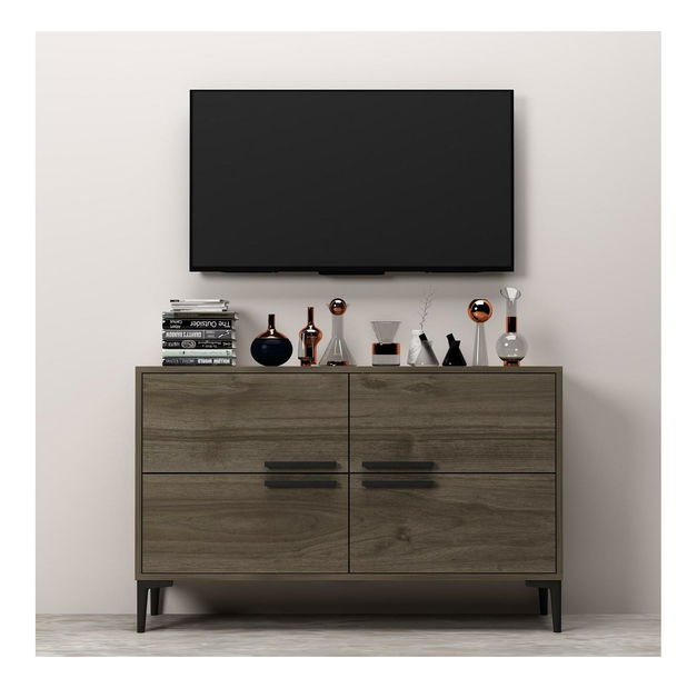 TV stolek/skříňka Kipobu (ořech)