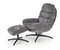 Houpací křeslo Dadario (šedá)