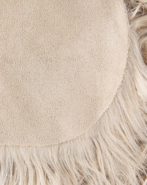 Koberec z umělé kožešiny Munza (béžová)