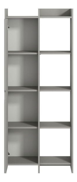 Policová skříň Ofende (šedá)