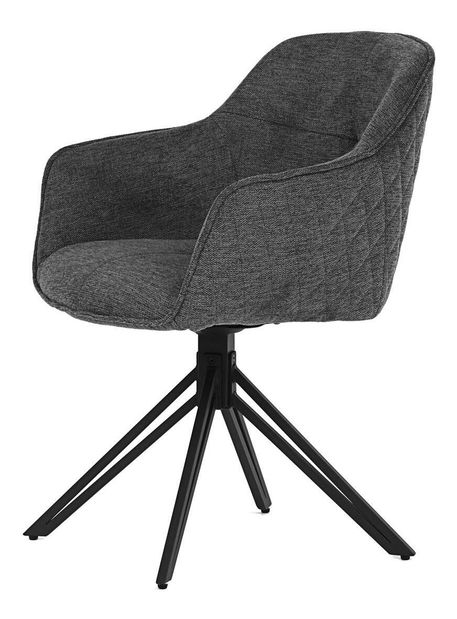 Jídelní židle Heretico (tmavě šedá)