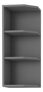 Horní kuchynský regál Avantoe 30 G-72 ZAK (Dub artisan + Antracit)