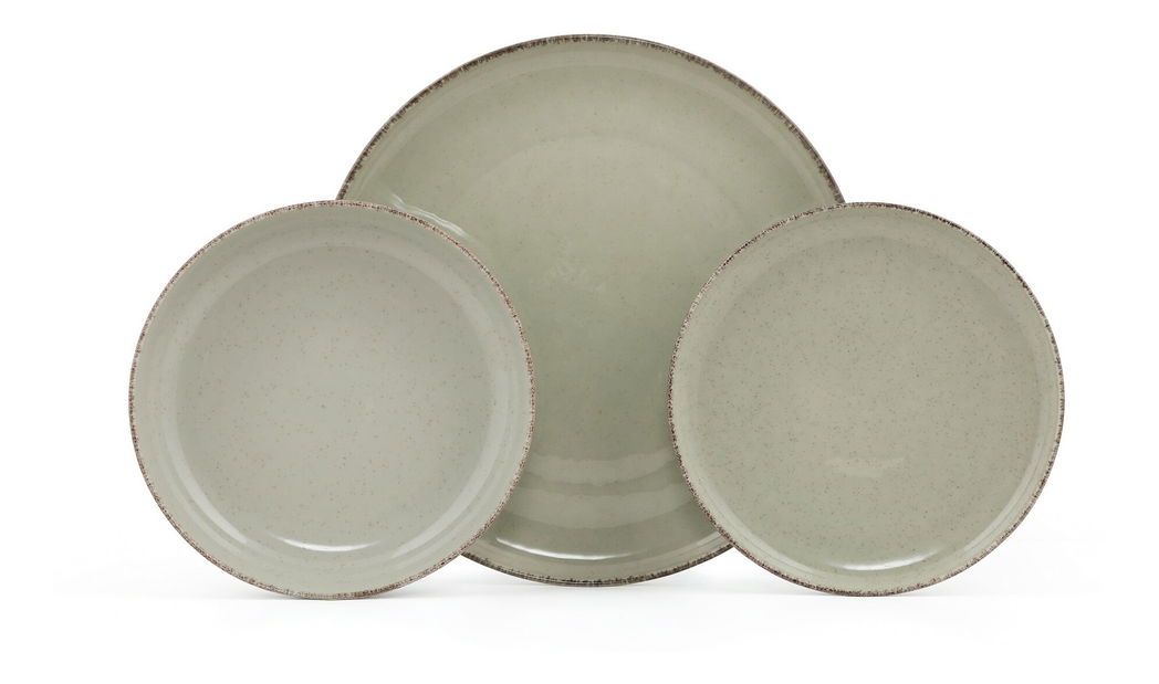 Jídelní sada (17 ks.) Moby (zelená) *bazár