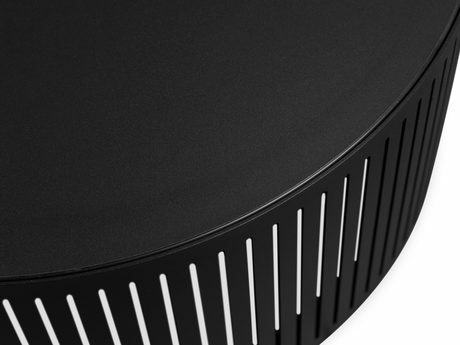 Konferenční stolek Konezo (černá + černý molet)