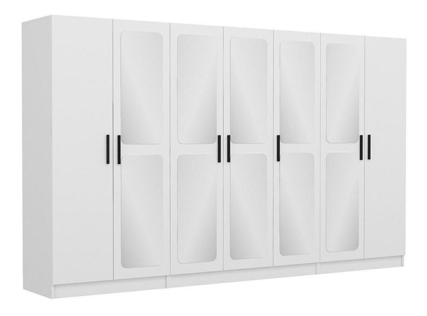 Šatní skříň Kalia 3822 (bílá)