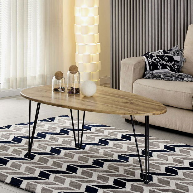 Konferenční stolek Amenazado (dub divoký)