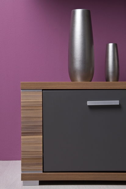 Obývací stěna Decodom Nice K 02 švestka + grafit