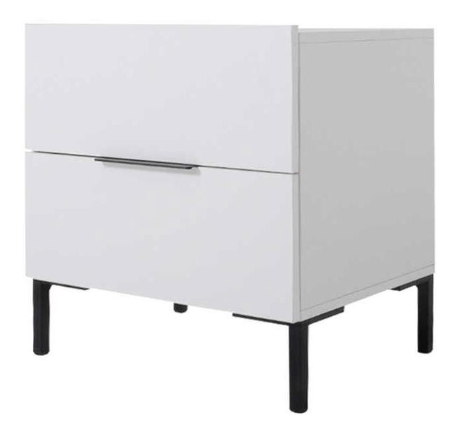 Noční stolek Kiran 1 (bílá)