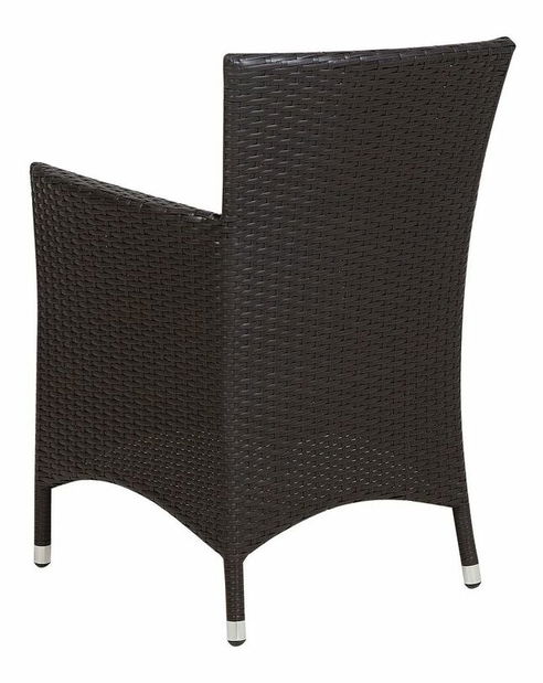 Zahradní jídelní souprava TALIAN (ratan) (hnědá) (pro 8 osob)