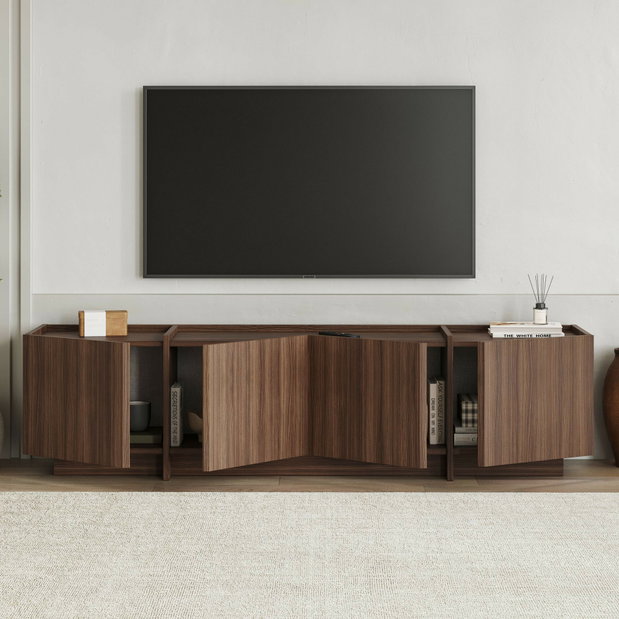  TV stolek/skříňka Lowien (ořech)