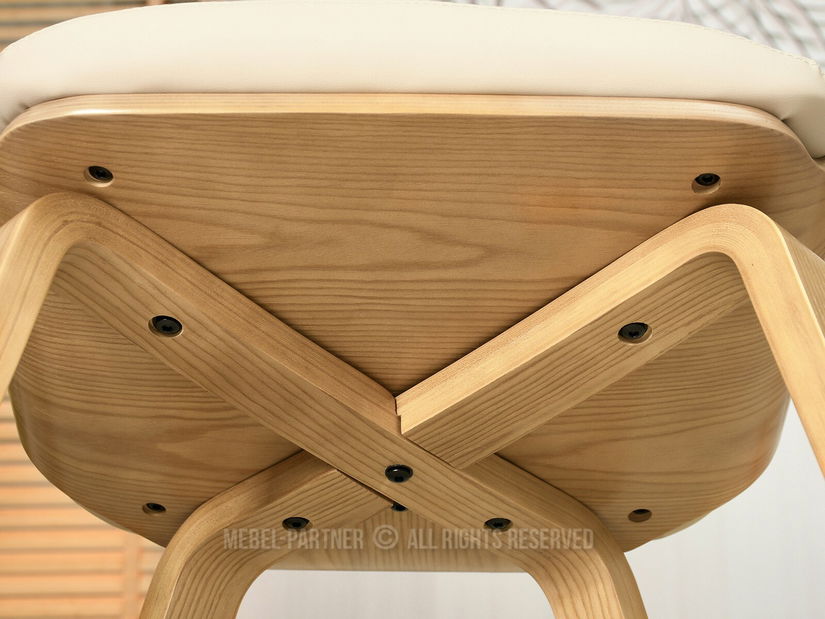 Židle Juliana (béžová + dub)